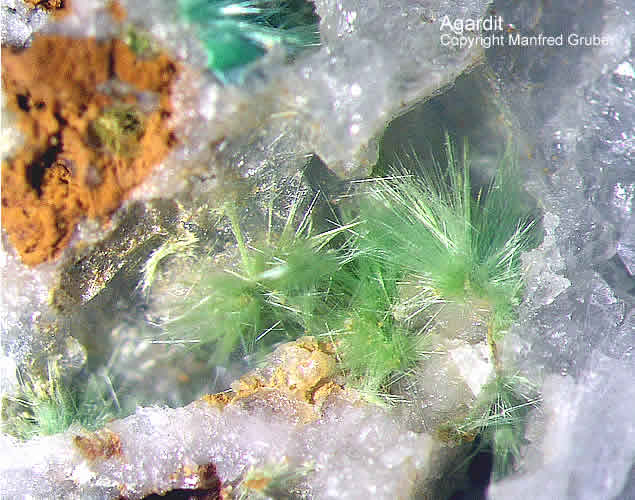 Mineralien Schwarzwald Neubulach Agardit
