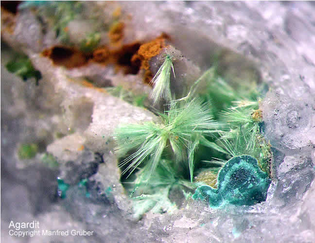 Mineralien Schwarzwald Neubulach Agardit