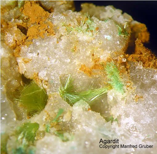 Mineralien Schwarzwald Neubulach Agardit