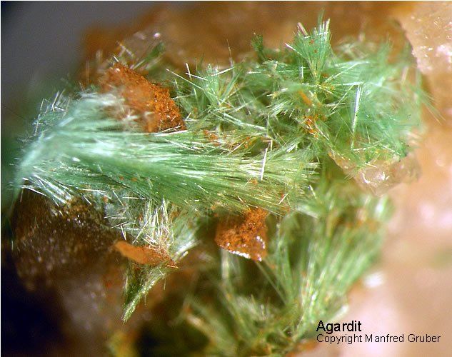 Mineralien Schwarzwald Neubulach Agardit