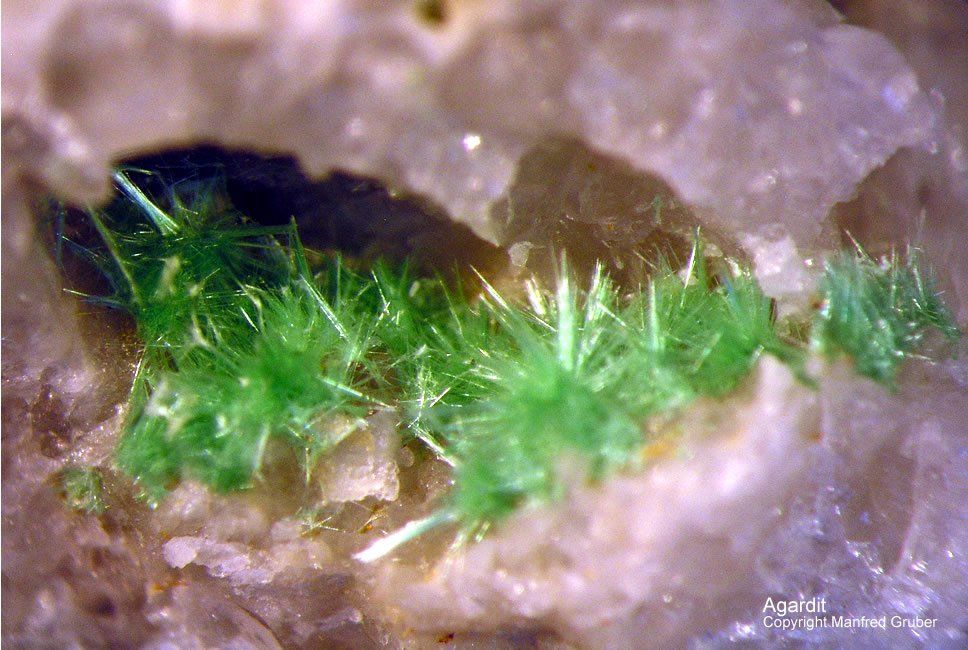 Mineralien Schwarzwald Neubulach Agardit