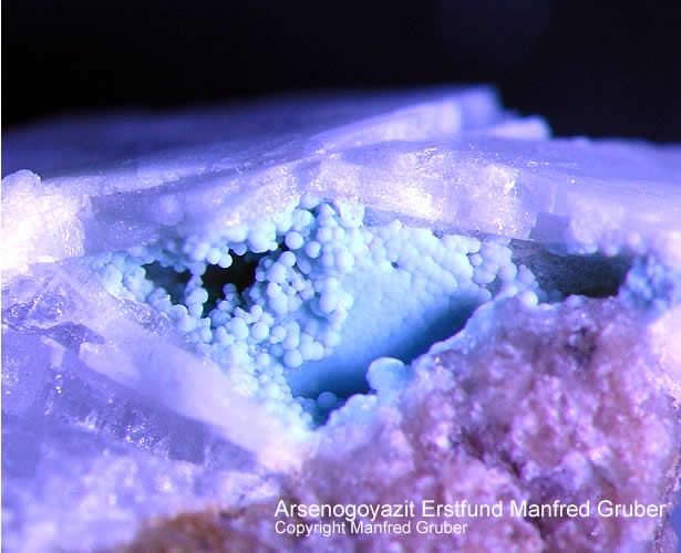 Mineralien Schwarzwald Neubulach Arsenogoyazit