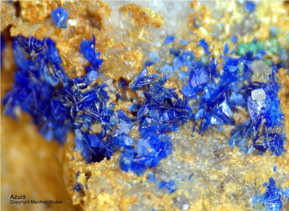 Mineralien Schwarzwald Neubulach Azurit