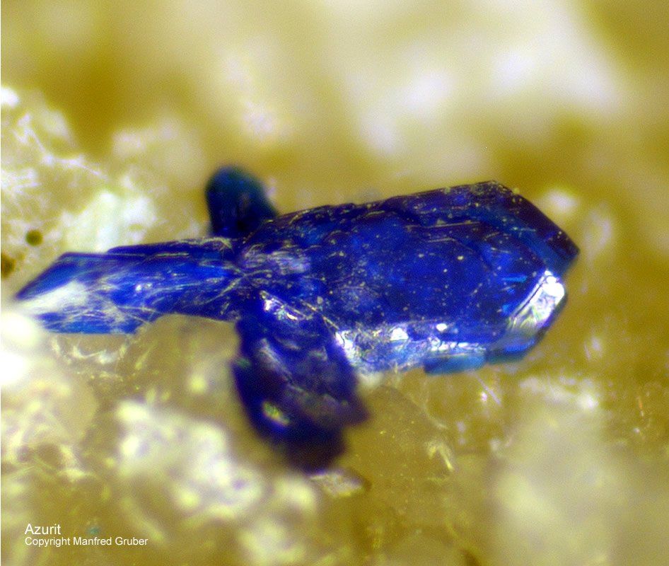 Mineralien Schwarzwald Neubulach Azurit