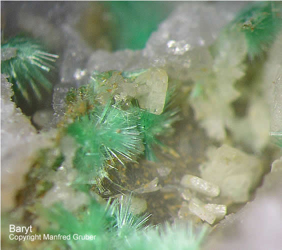 Mineralien Schwarzwald Neubulach Baryt