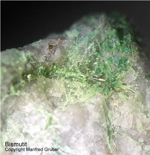 Mineralien Schwarzwald Neubulach Bismutit