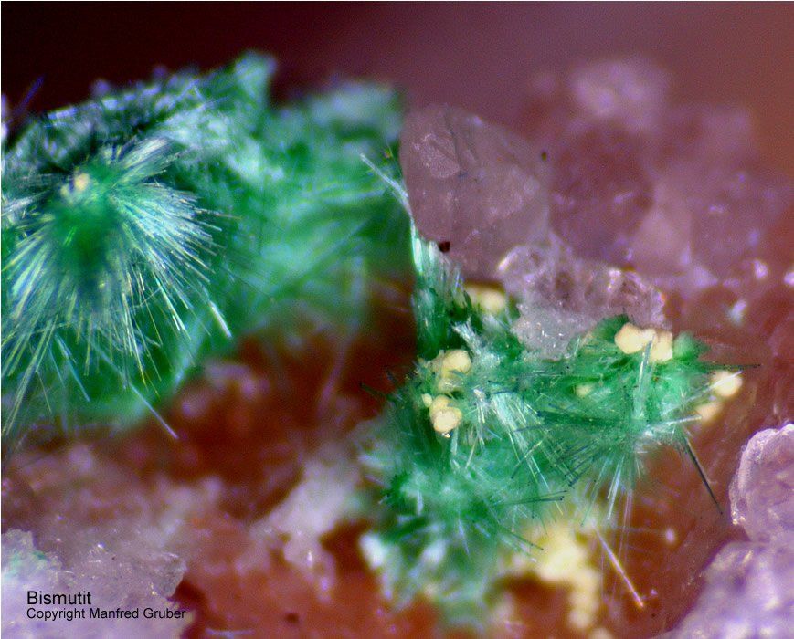 Mineralien Schwarzwald Neubulach Bismutit