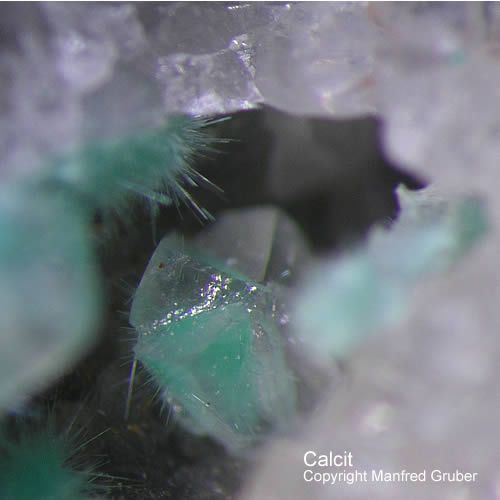 Mineralien Schwarzwald Neubulach Calcit