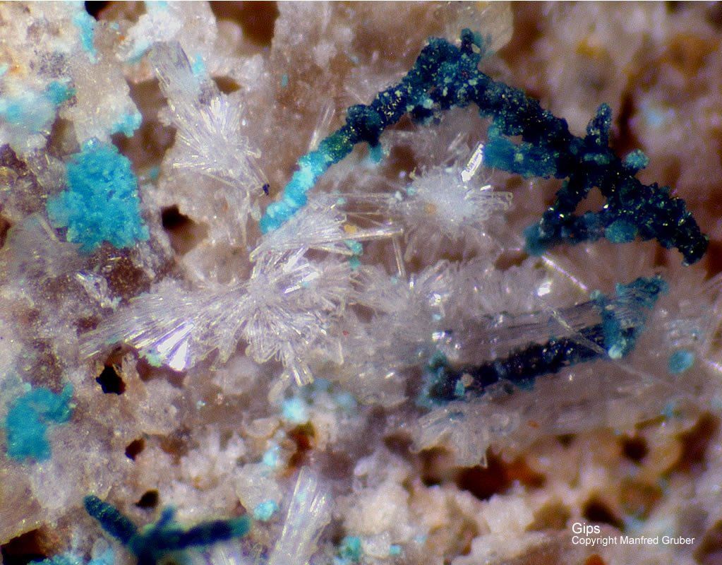 Mineralien Schwarzwald Neubulach Gips