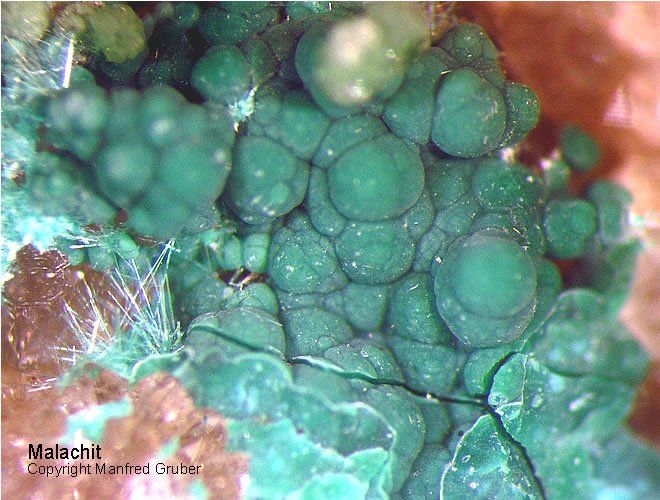 Mineralien Schwarzwald Neubulach Malachit
