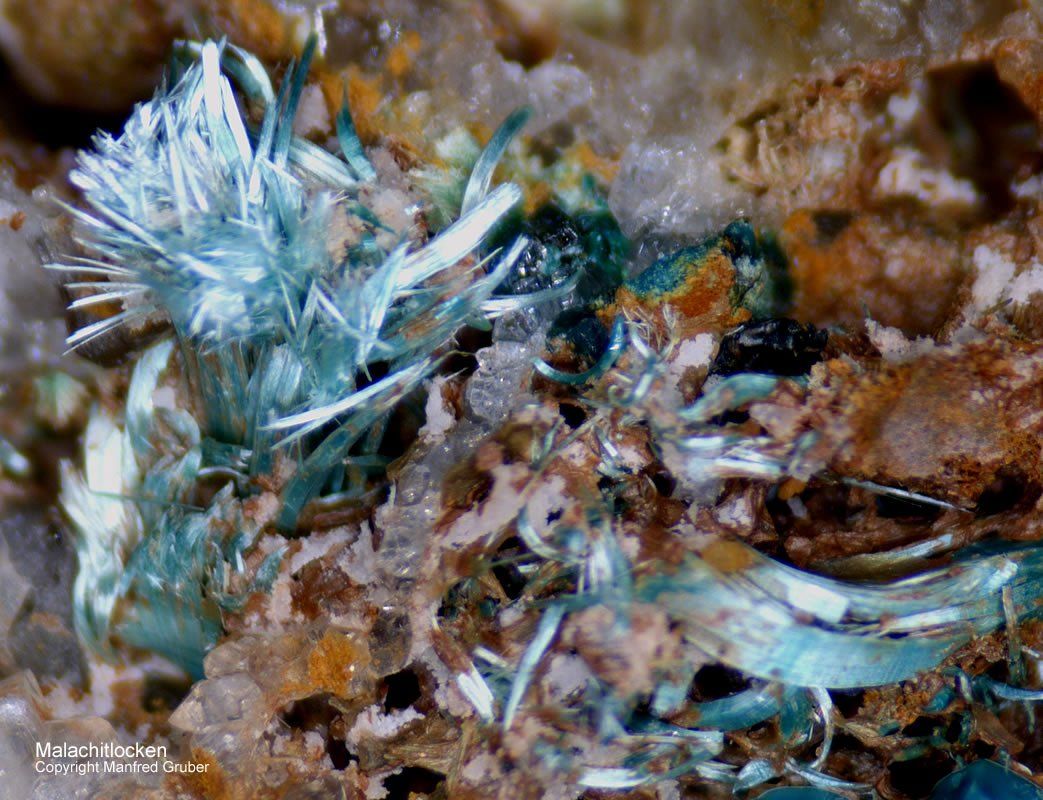 Mineralien Schwarzwald Neubulach Malachit