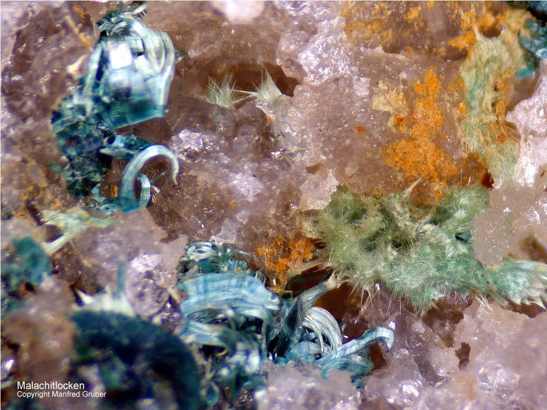 Mineralien Schwarzwald Neubulach Malachit