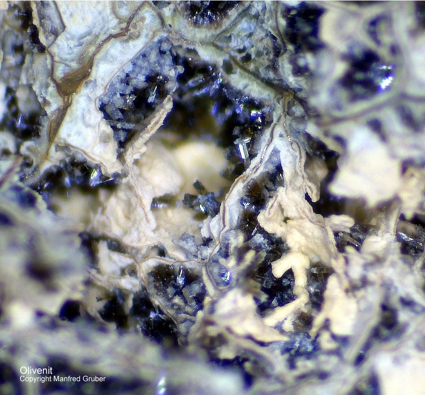 Mineralien Schwarzwald Neubulach Olivenit