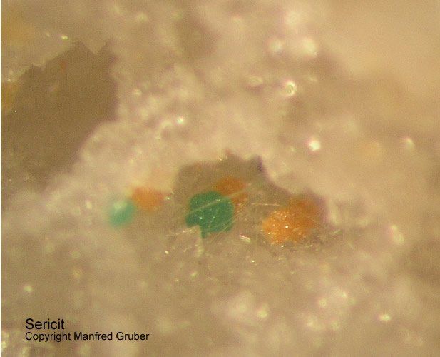 Mineralien Schwarzwald Neubulach Sericit