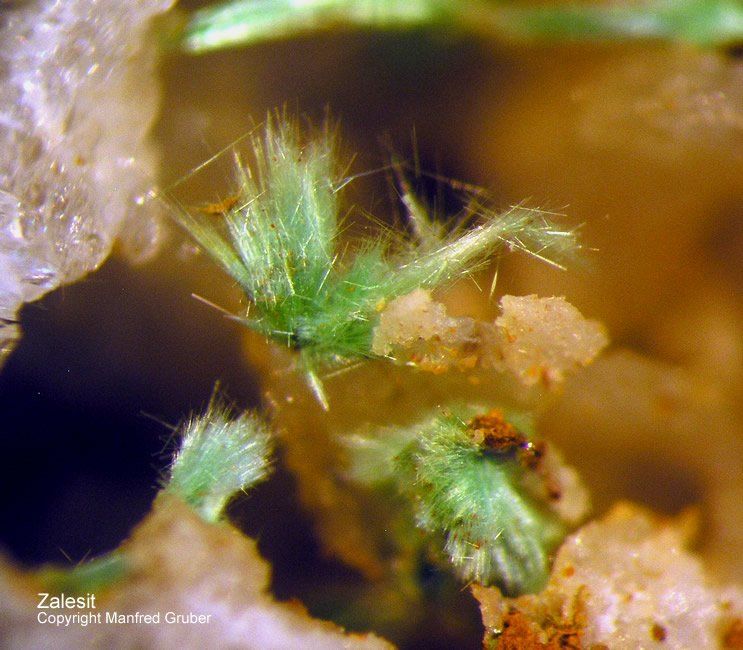 Mineralien Schwarzwald Neubulach Zálesíit