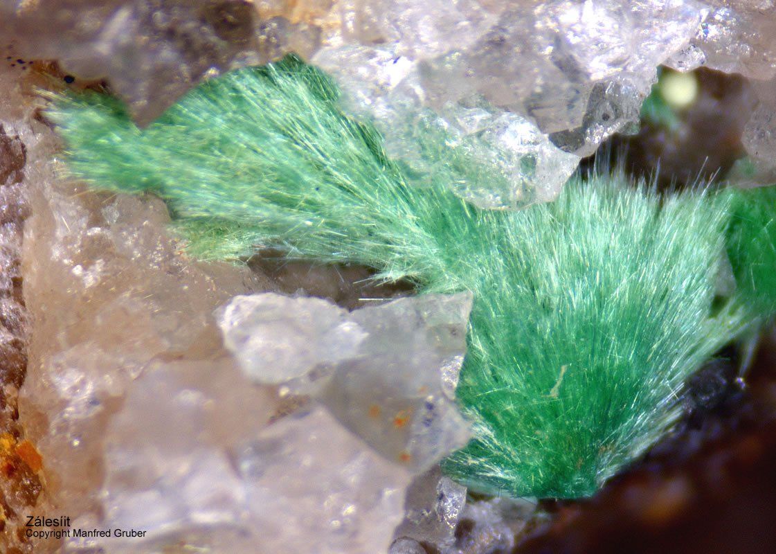 Mineralien Schwarzwald Neubulach Zálesíit