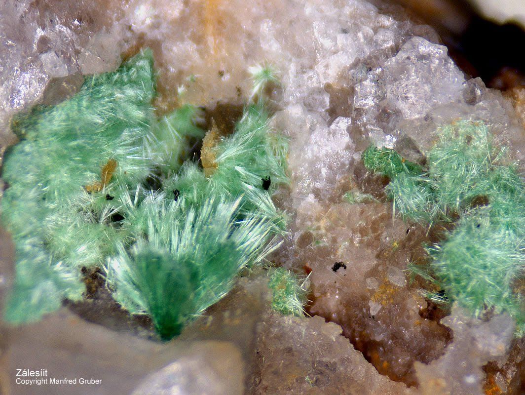 Mineralien Schwarzwald Neubulach Zálesíit