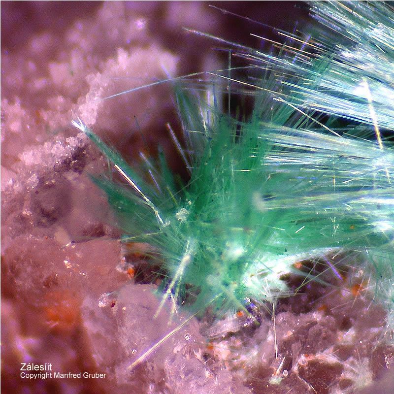 Mineralien Schwarzwald Neubulach Zálesíit