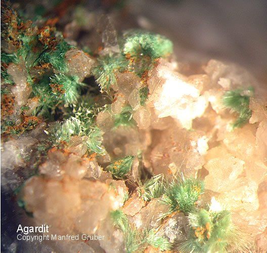 Mineralien Schwarzwald Neubulach Agardit