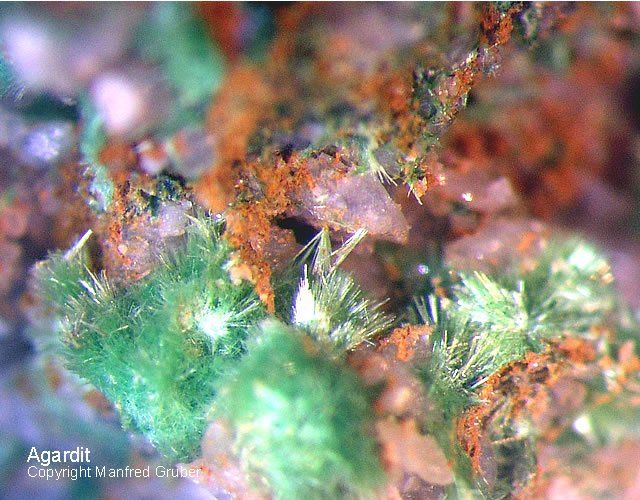 Mineralien Schwarzwald Neubulach Agardit