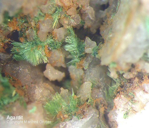 Mineralien Schwarzwald Neubulach Agardit