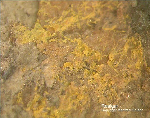 Mineralien Schwarzwald Reinerzau Realgar