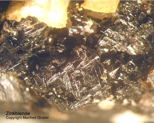Mineralien Schwarzwald Schauinsland Sphalerit Zinkblende