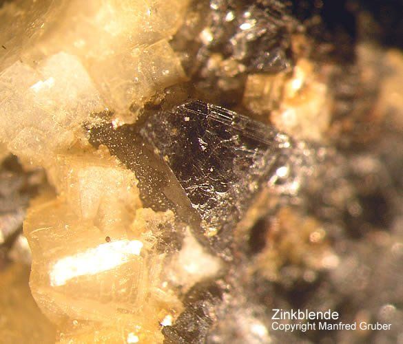 Mineralien Schwarzwald Schauinsland Sphalerit Zinkblende