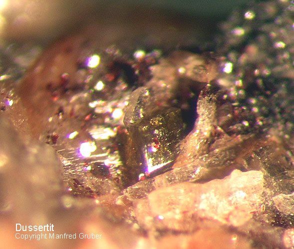 Mineralien Schwarzwald Schmiede Stollen Dussertit