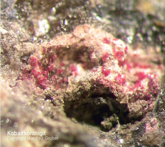 Mineralien Schwarzwald Schmiede Stollen Kobaltkoritnigit