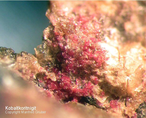 Mineralien Schwarzwald Schmiede Stollen Kobaltkoritnigit