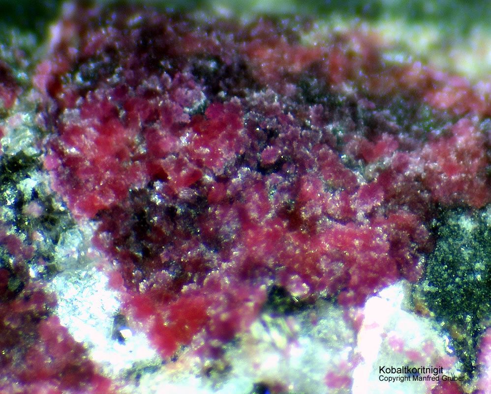 Mineralien Schwarzwald Schmiede Stollen Kobaltkoritnigit