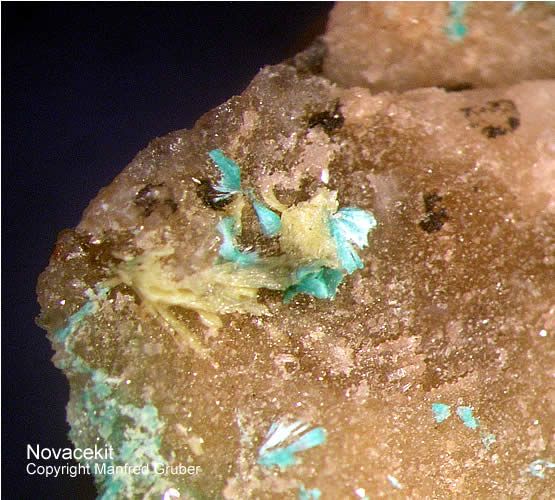 Mineralien Schwarzwald Schmiede Stollen Novácekit