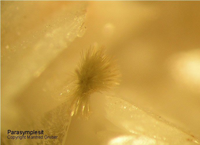 Mineralien Schwarzwald Schmiede Stollen Parasymplesit