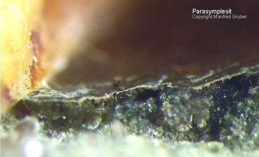 Mineralien Schwarzwald Schmiede Stollen Parasymplesit