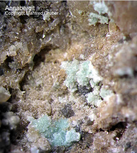 Mineralien Schwarzwald Schmiede Stollen Annabergit