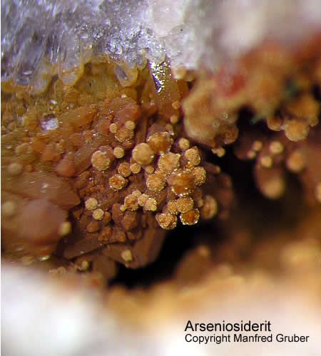 Mineralien Schwarzwald Schmiede Stollen Arseniosiderit