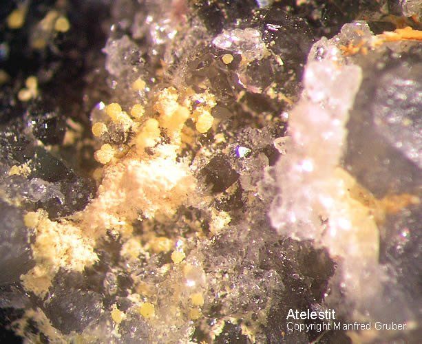 Mineralien Schwarzwald Schmiede Stollen Atelesit