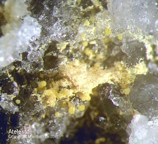 Mineralien Schwarzwald Schmiede Stollen Atelesit