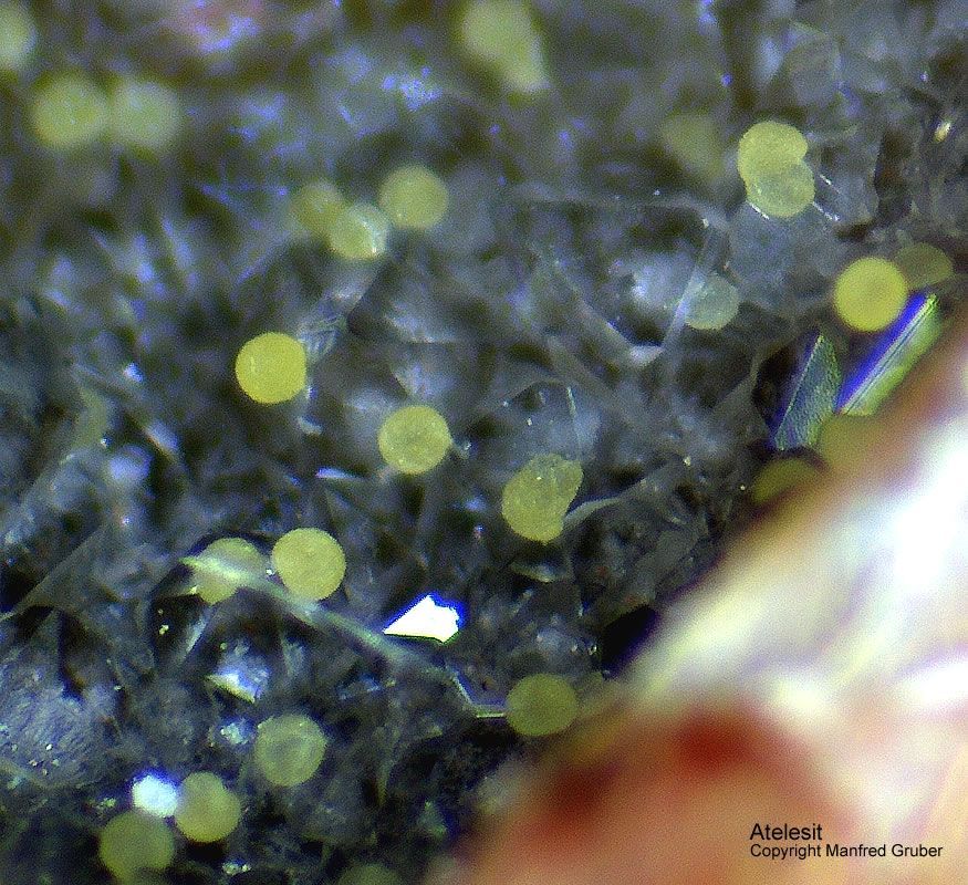Mineralien Schwarzwald Schmiede Stollen Atelesit