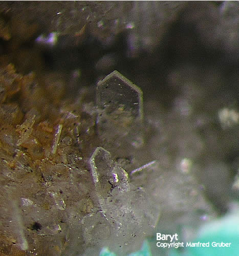 Mineralien Schwarzwald Schmiede Stollen Baryt