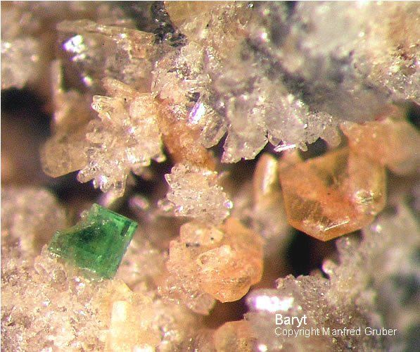 Mineralien Schwarzwald Schmiede Stollen Baryt