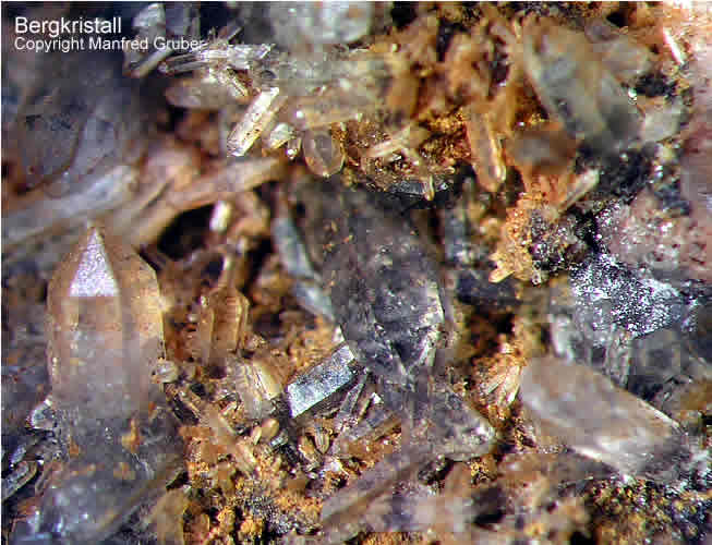 Mineralien Schwarzwald Schmiede Stollen Bergkristall Quarz