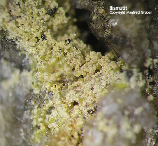 Mineralien Schwarzwald Schmiede Stollen Bismutit