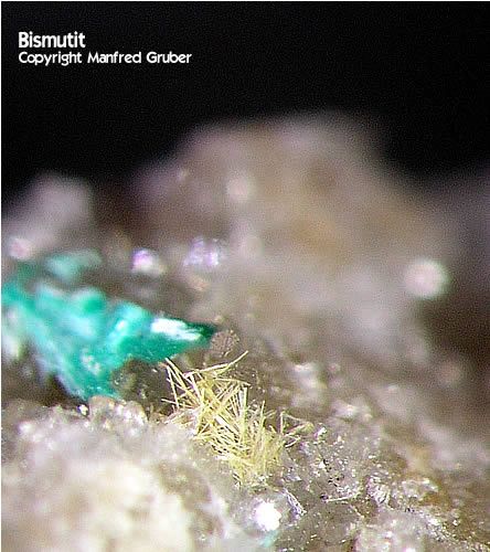 Mineralien Schwarzwald Schmiede Stollen Bismutit