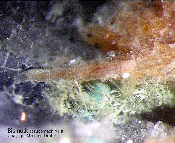 Mineralien Schwarzwald Schmiede Stollen Bismutit
