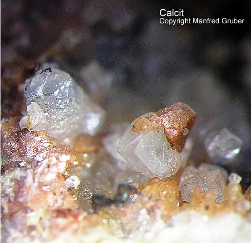 Mineralien Schwarzwald Schmiede Stollen Calcit