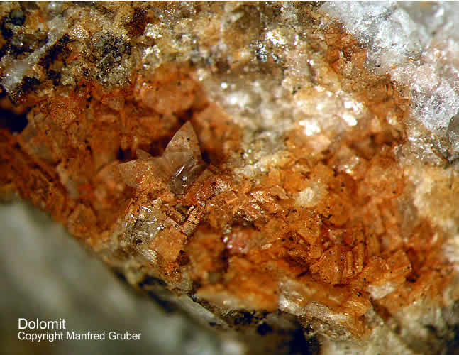 Mineralien Schwarzwald Schmiede Stollen Dolomit