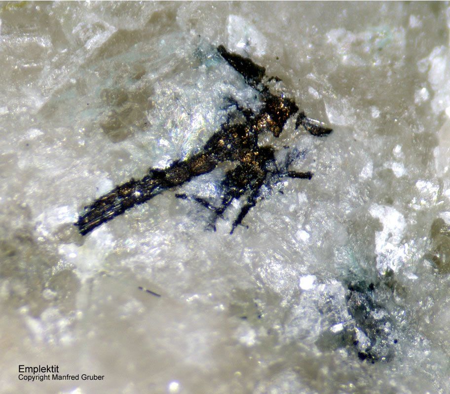Mineralien Schwarzwald Schmiede Stollen Emplektit