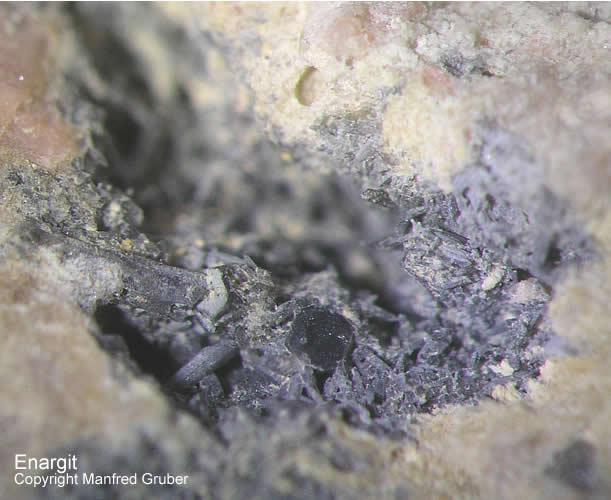 Mineralien Schwarzwald Schmiede Stollen Enargit